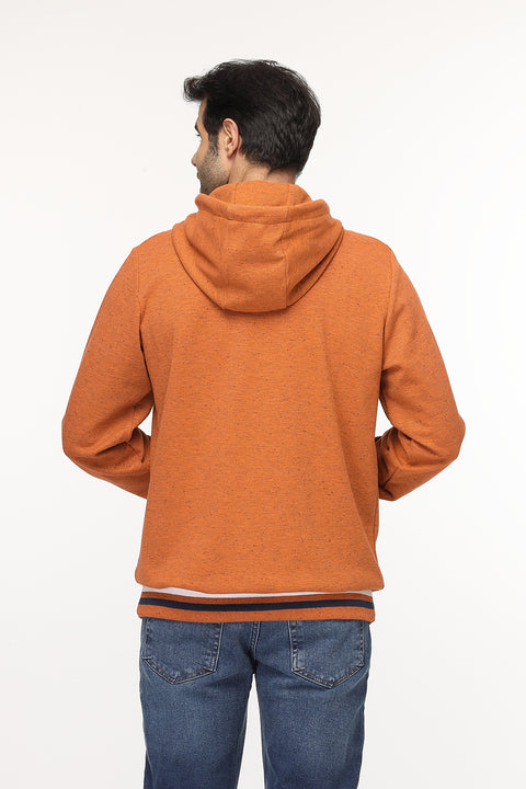 Regular Fit Sweat Shirt Orange