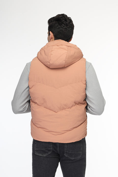 Slim Fit Vest Orange