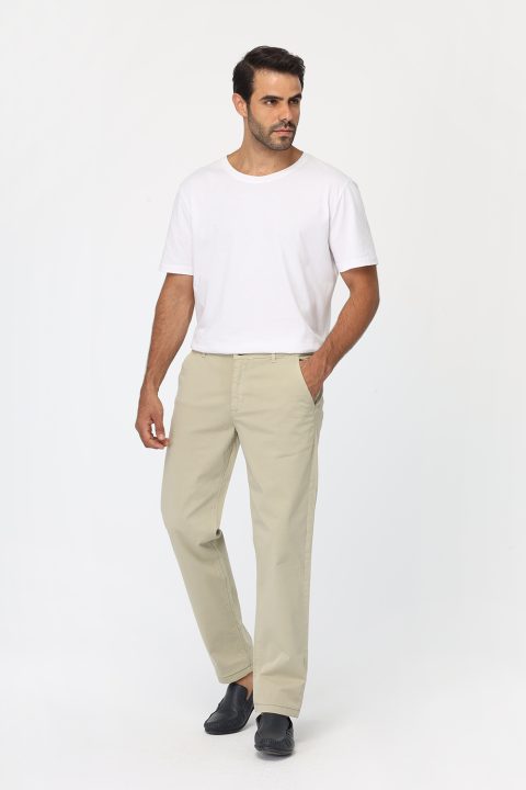 Slim Fit Chino Light Green