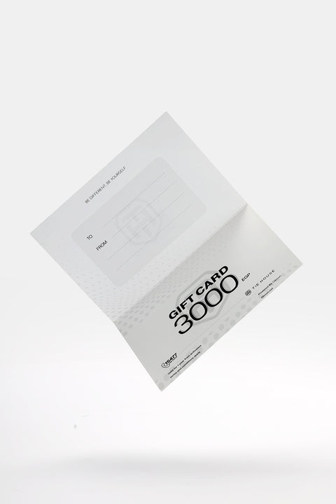 Tie House Gift Card – 3000 EGP