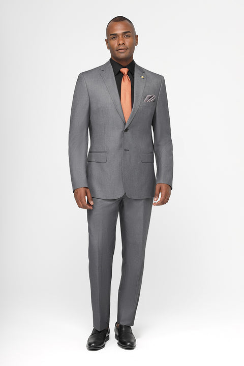 Regular Fit Suit Gray