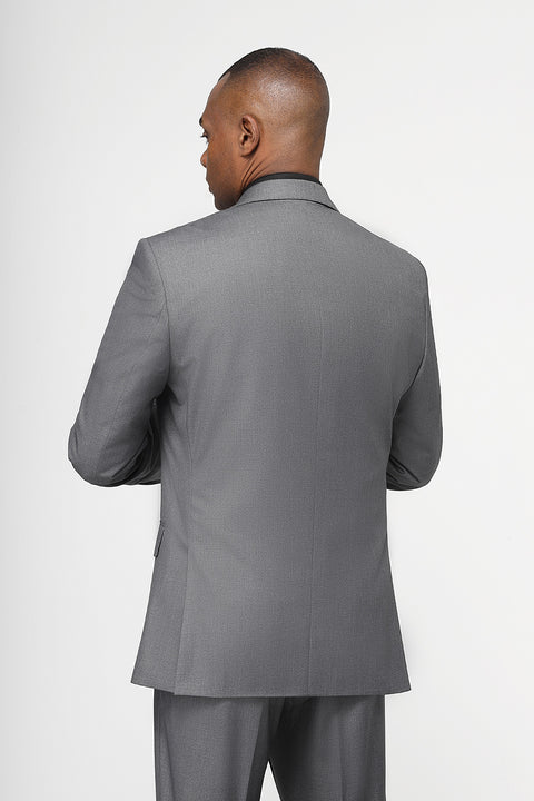 Regular Fit Suit Gray