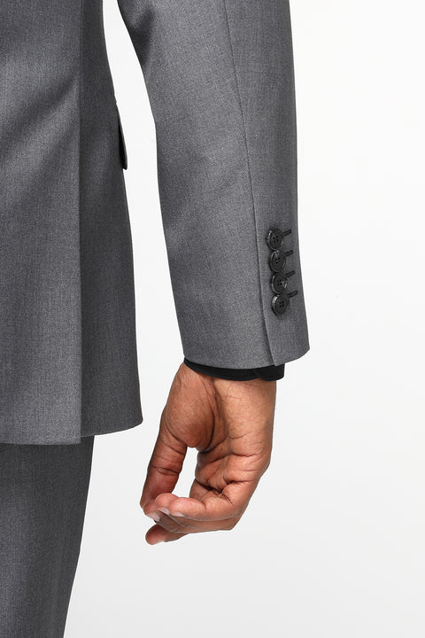 Regular Fit Suit Gray