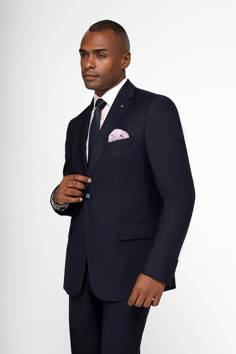 Regular Fit Suit Dark Blue