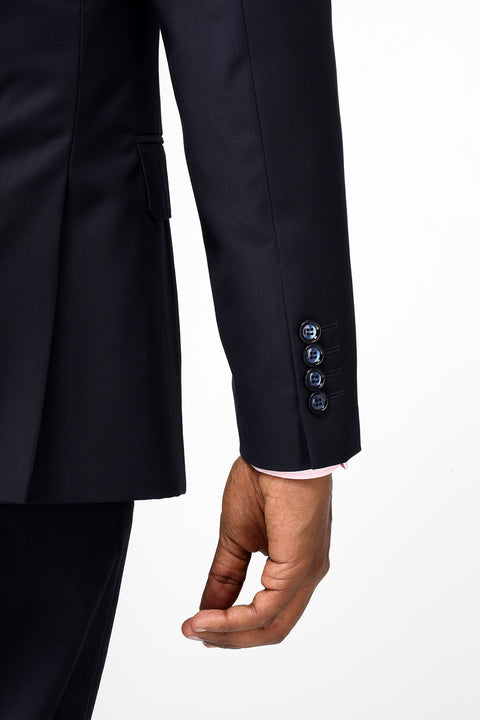 Regular Fit Suit Dark Blue