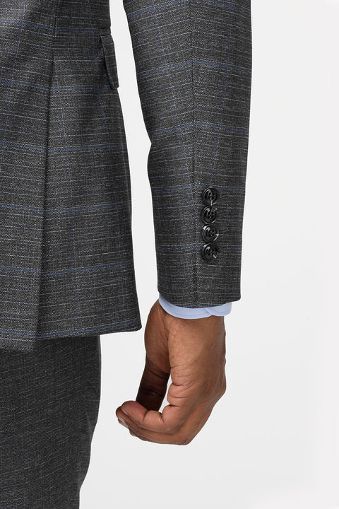 Slim Fit Suit Gray