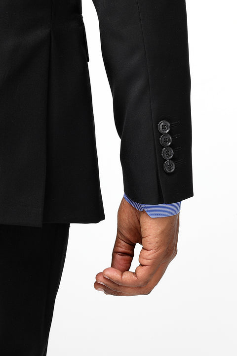 Regular Fit Suit Black