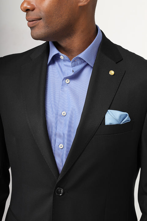 Regular Fit Suit Black