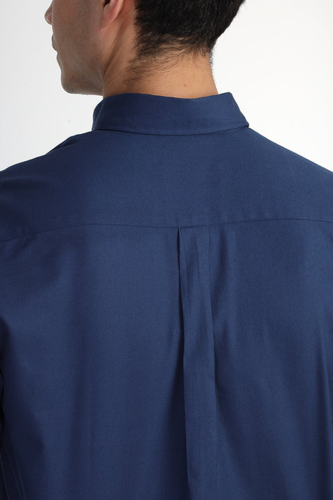Regular Fit Shirt Dark Blue