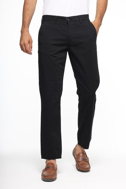 Slim Fit Chino Black