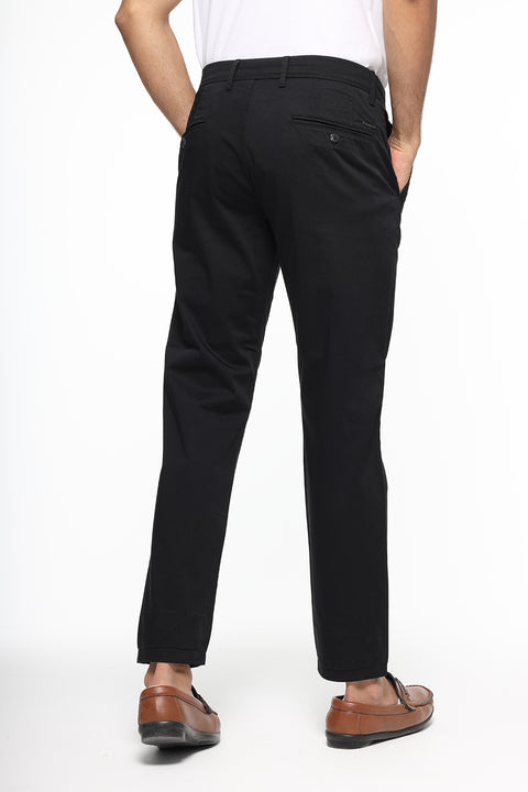 Slim Fit Chino Black