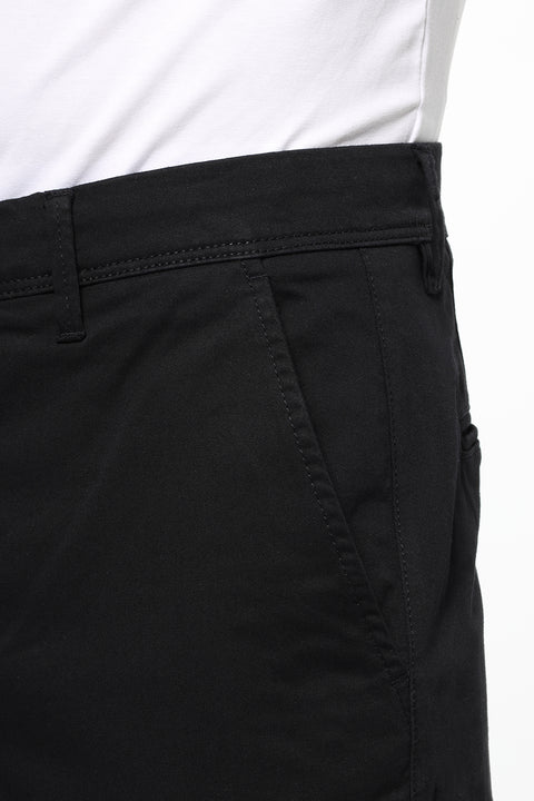 Slim Fit Chino Black