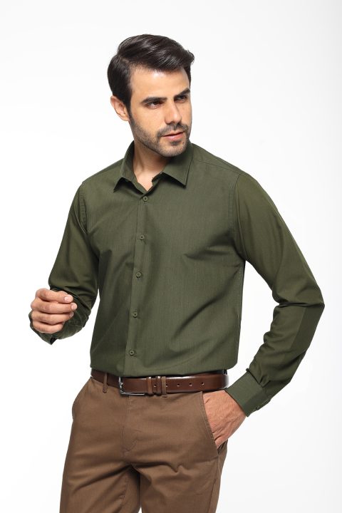 Classic Shirt Slim Fit Green
