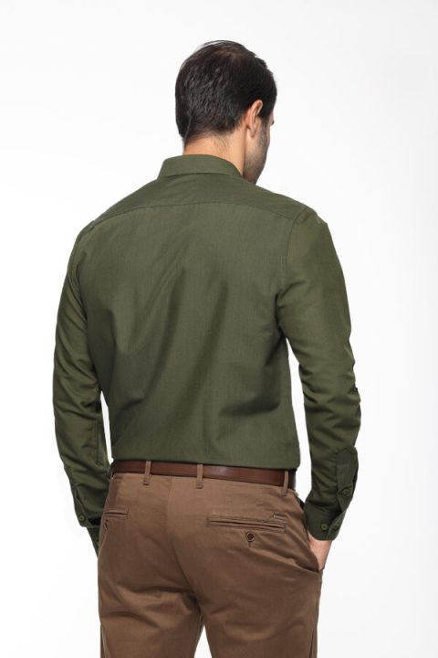 Classic Shirt Slim Fit Green