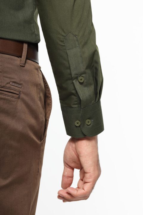 Classic Shirt Slim Fit Green