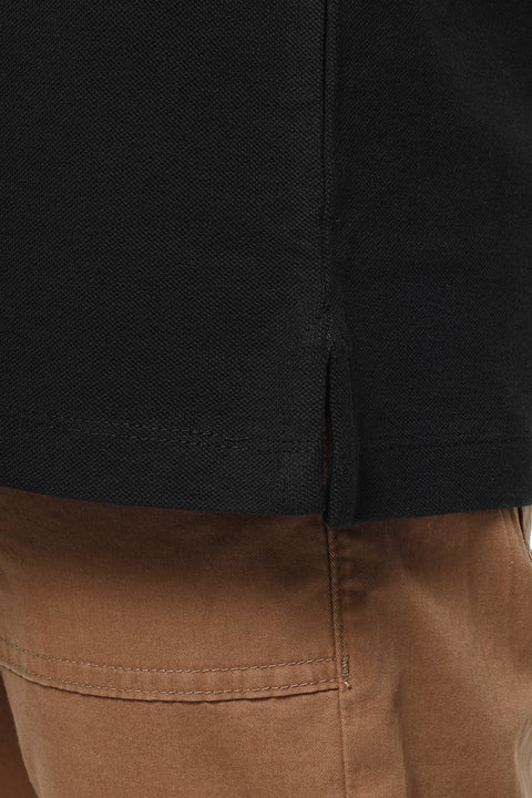 Polo Shirt Regular Fit Black