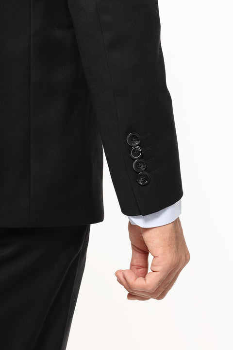 Slim Fit Suit Black