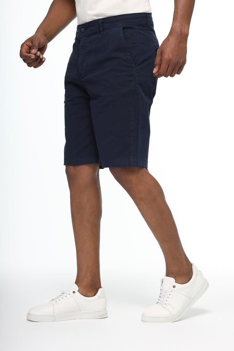Slim Fit Chino Short Dark Blue