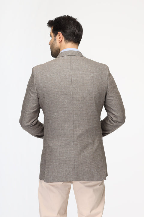 Slim Fit Blazer Brown