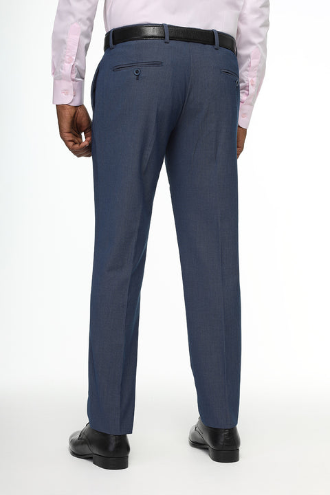 Slim Fit Classic Pants Blue