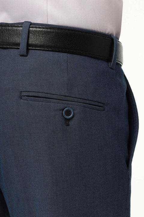 Slim Fit Classic Pants Blue