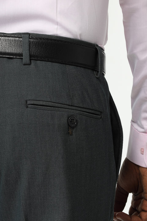 Slim Fit Classic Pants Green
