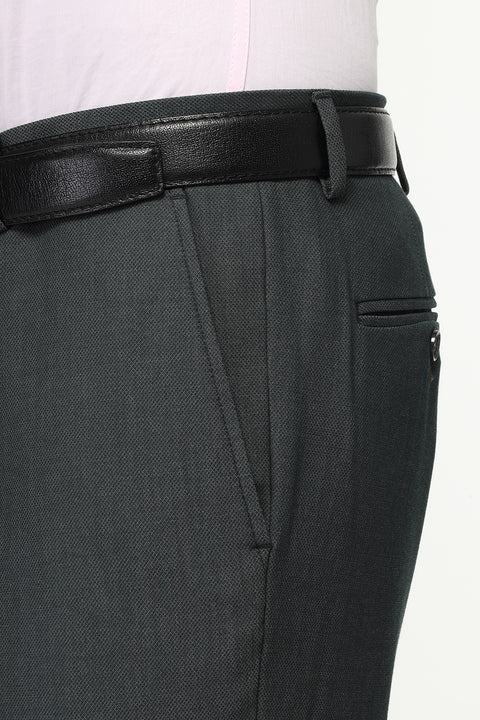 Slim Fit Classic Pants Green