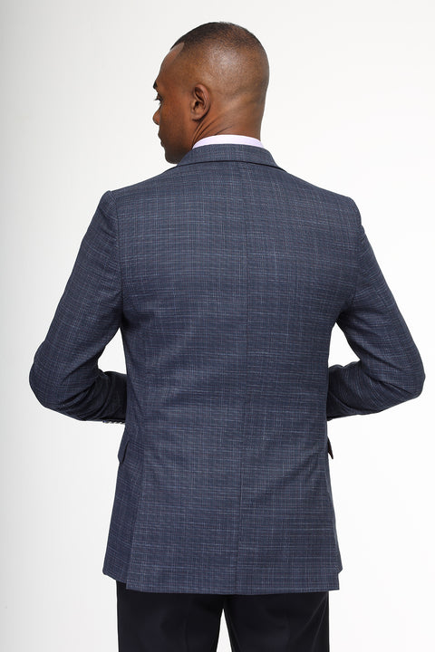 Slim Fit Suit Blue
