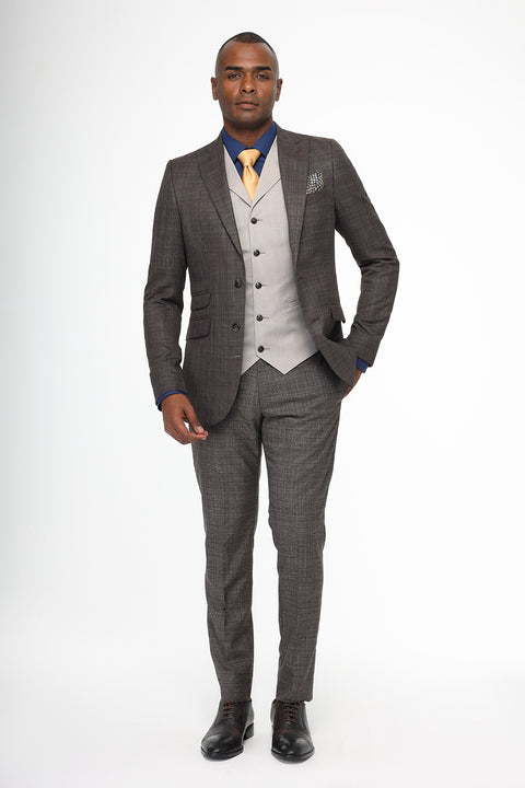 Slim Fit Suit Green