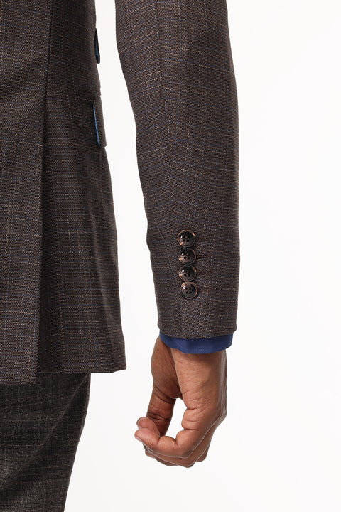 Slim Fit Suit Green