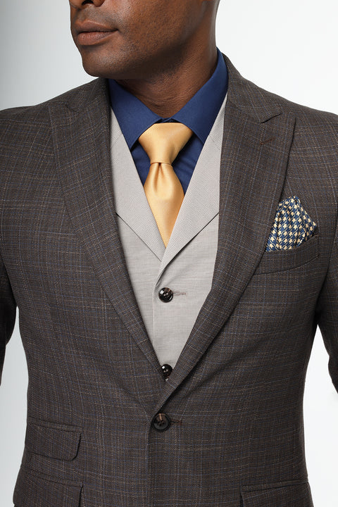 Slim Fit Suit Green