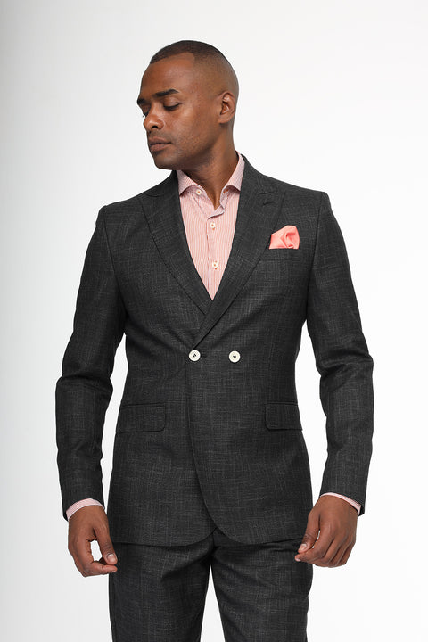 Slim Fit Suit Gray