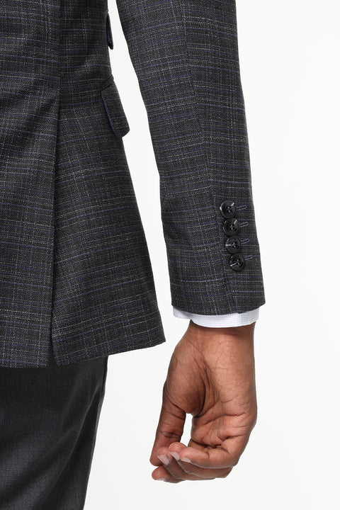 Slim Fit Suit Gray