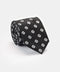 Jacquard Tie 7 cm Black