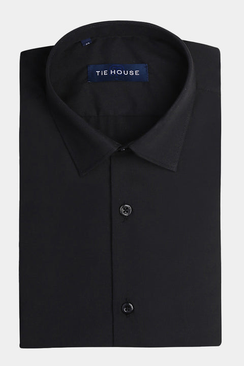 Classic Shirt  Regular Fit  Black