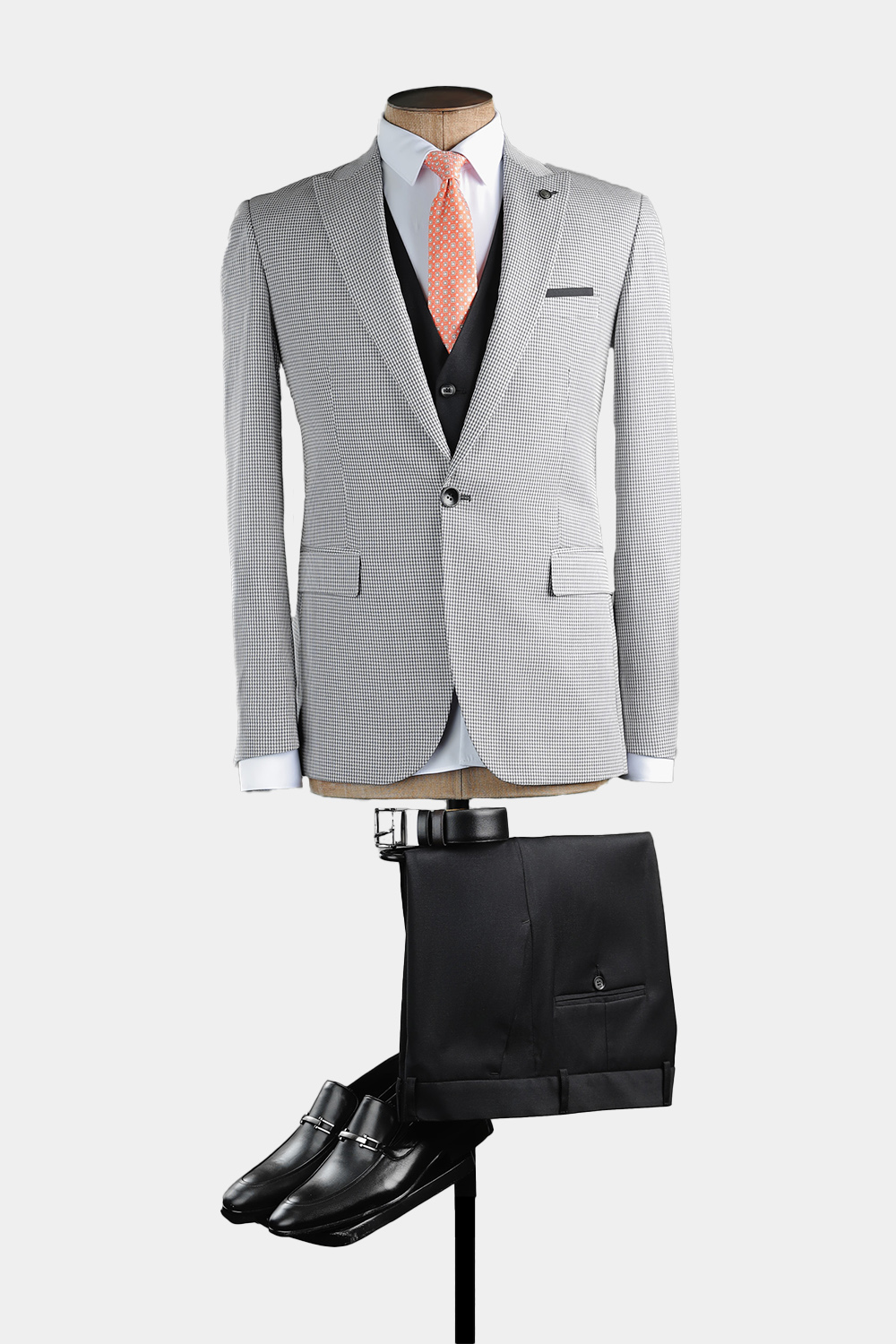slim Fit Suit Gray - TIE HOUSE