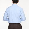 ⁦قميص كلاسيك - ريجولار فيت - لبنى وسط⁩ - الصورة ⁦5⁩