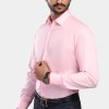 ⁦قميص - سليم فيت - روز⁩ - الصورة ⁦6⁩