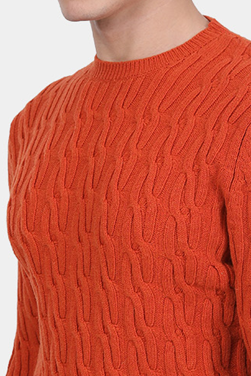 Regular Fit Pullover Orange - TIE HOUSE