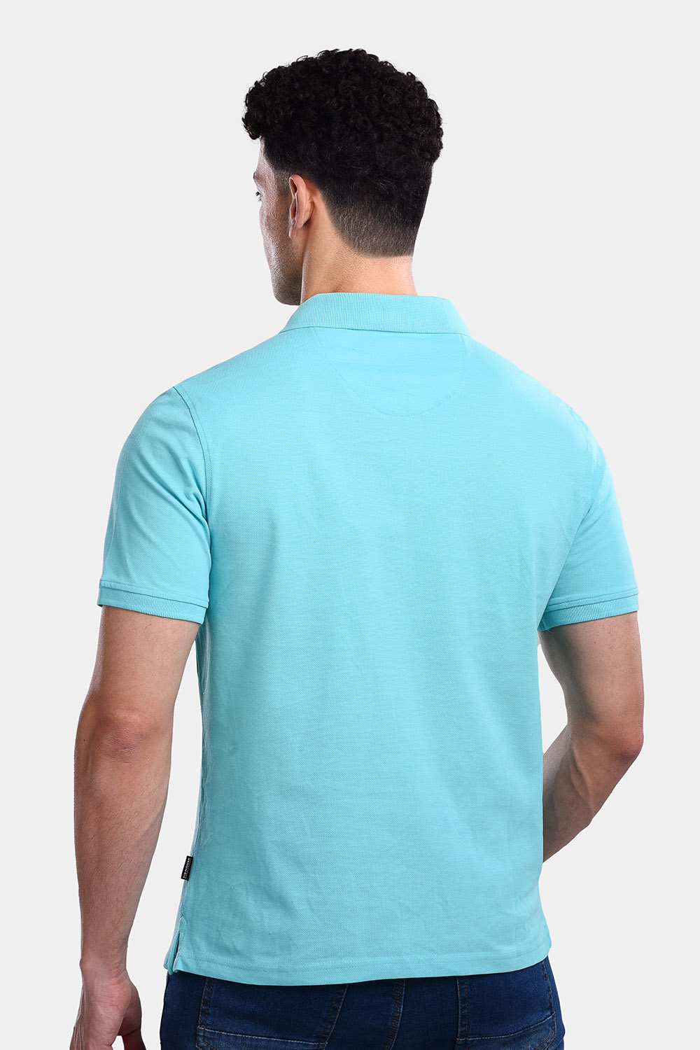 Polo Shirt Regular Fit Turquoies - TIE HOUSE