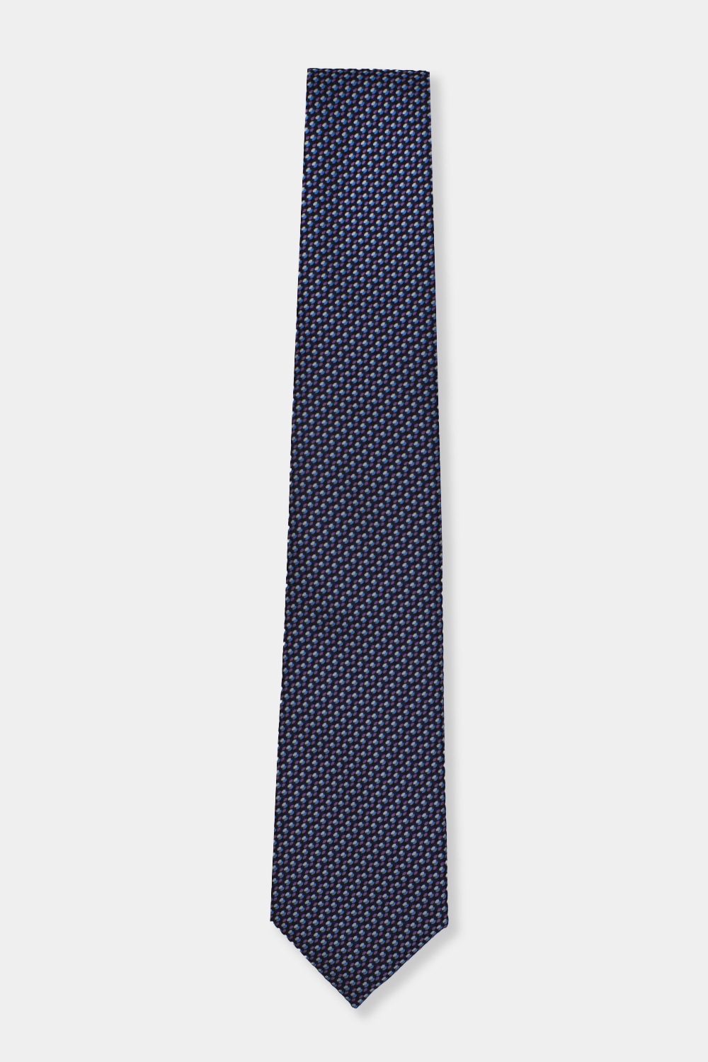 Jacquard Tie 7.5 cm Purple - TIE HOUSE