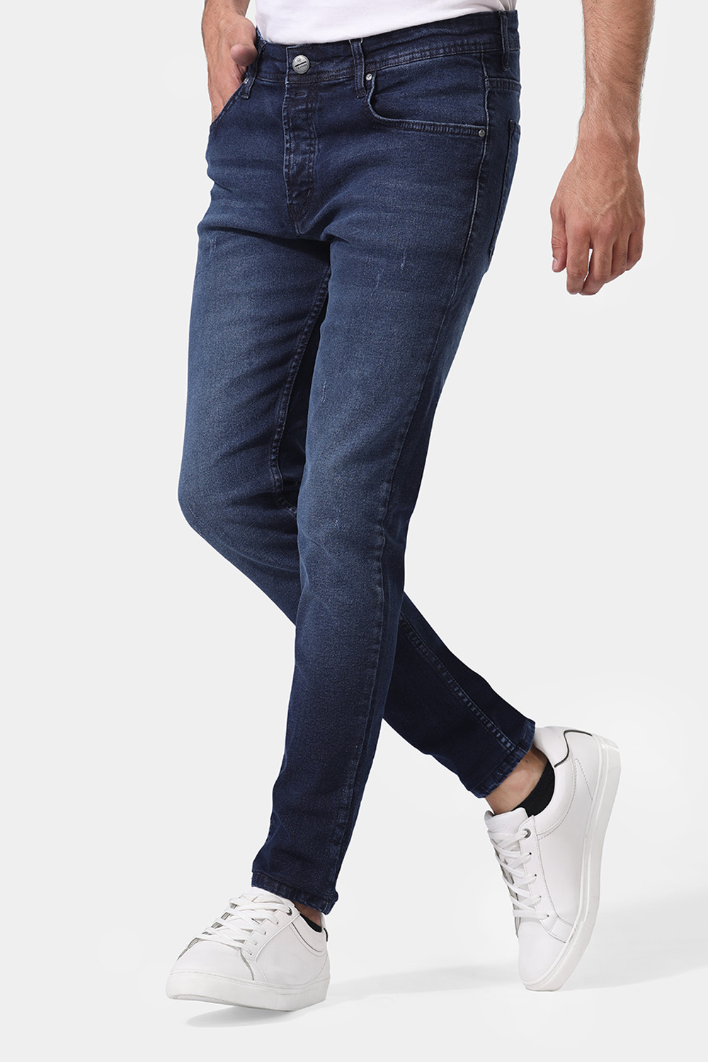 Buy Van Heusen Blue Trousers Online - 597184 | Van Heusen
