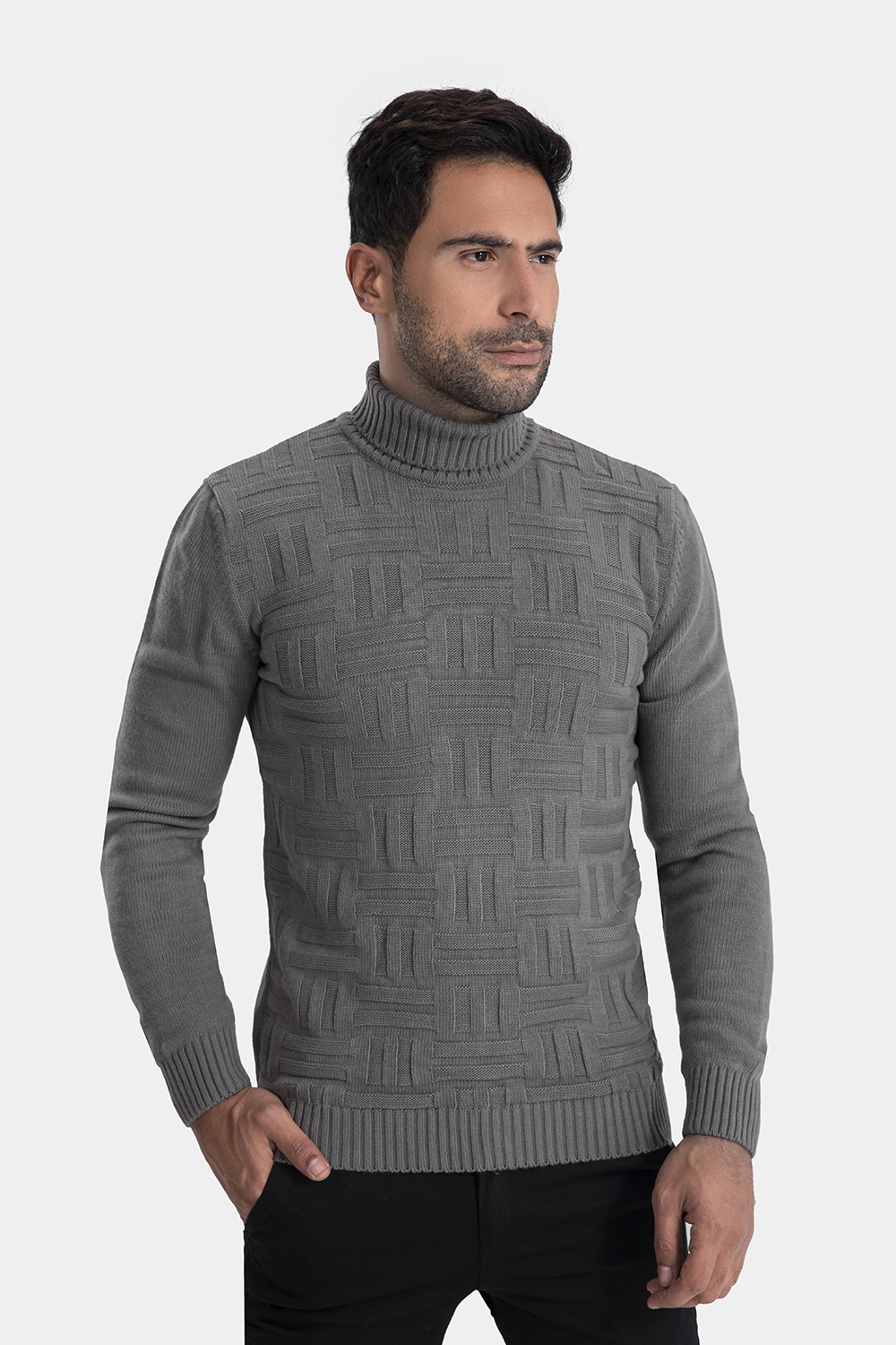 Regular Fit Pullover Gray - TIE HOUSE