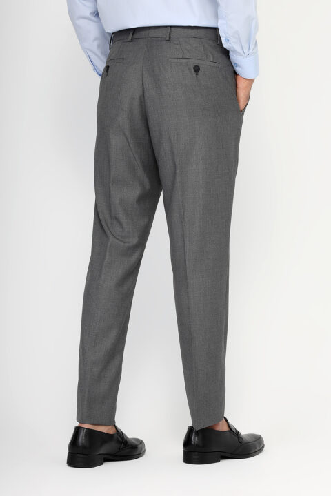 Regular Fit Classic Pants Gray – TiE HOUSE
