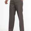 Regular Fit Classic Pants Light Brown - Image 4