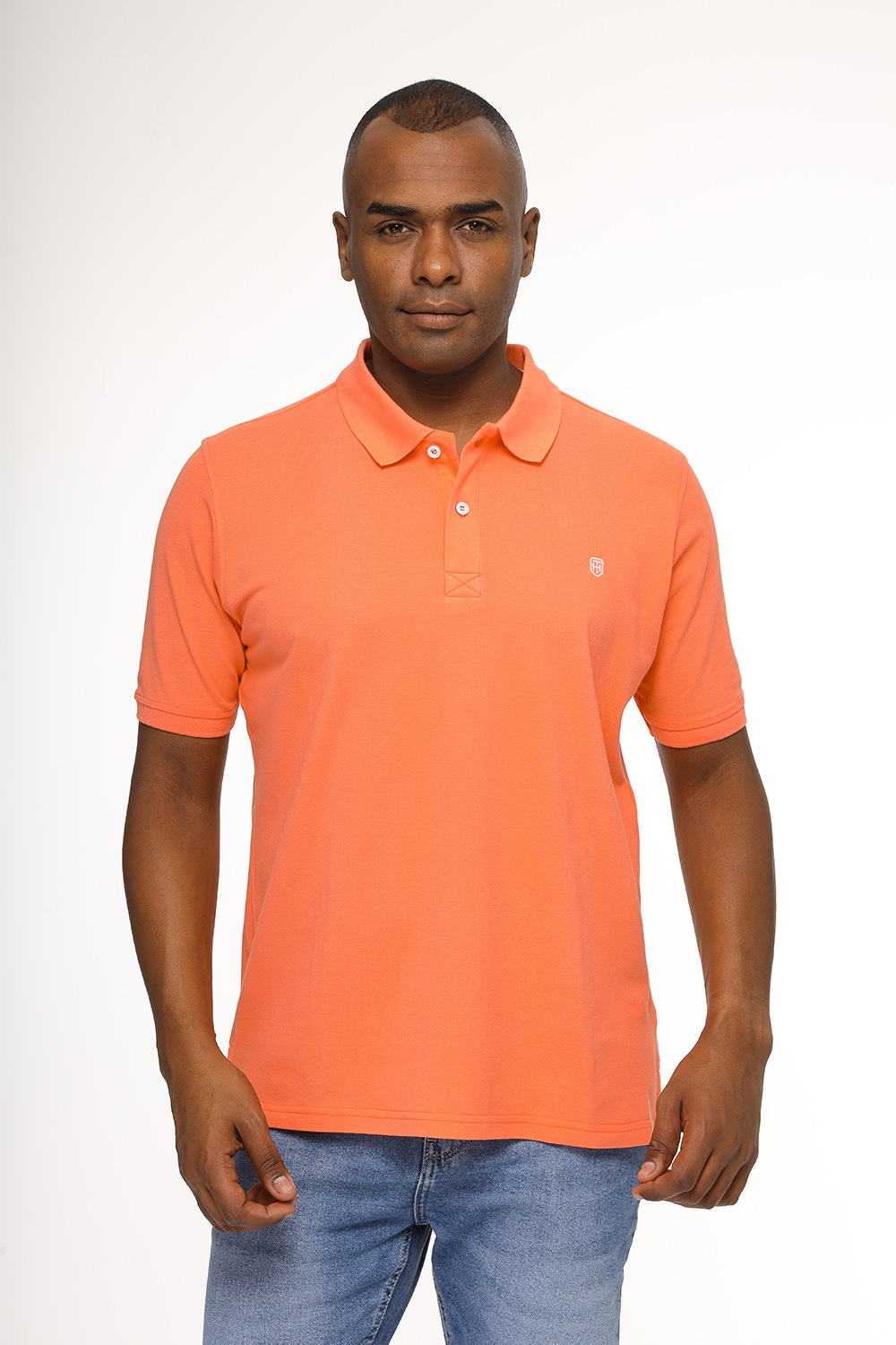 Polo Shirt New Fit Orange - TIE HOUSE