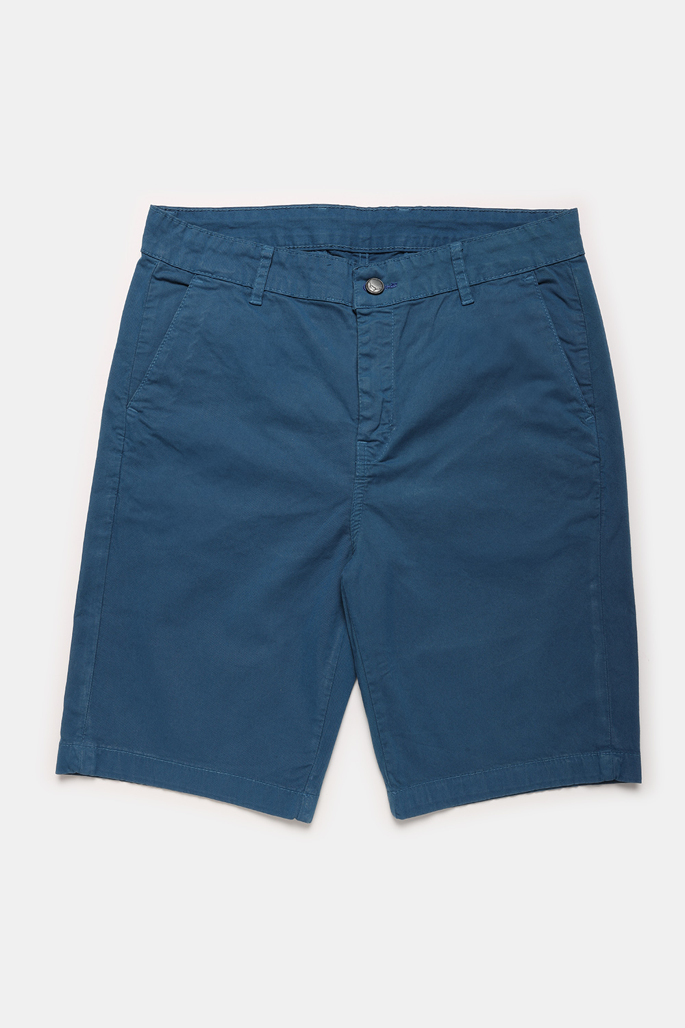 Slim Fit Chino Short Blue - TIE HOUSE