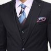 ⁦بدلة – سليم فيت – كحلي⁩ - الصورة ⁦2⁩