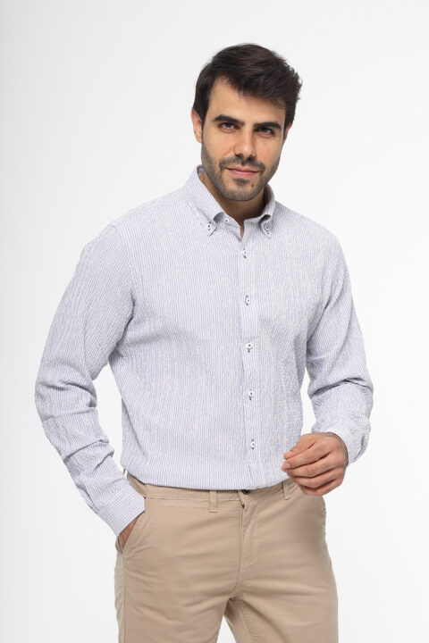 New Fit Shirt Beige - TIE HOUSE