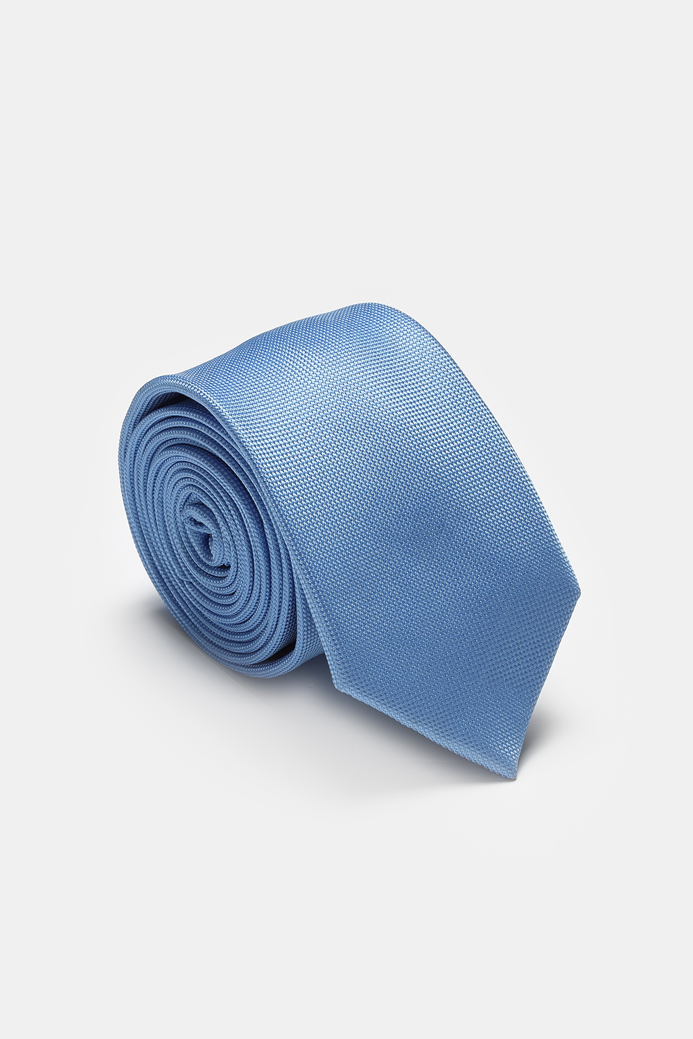 Jacquard Tie 6 cm Light Blue - TIE HOUSE